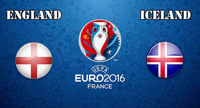 مباراة أيسلندا وانجلترا في ختام دور ال16 لبطولة أمم أوروبا 2016