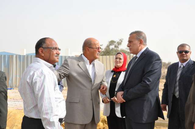 جانب من تفقد المحافظ 