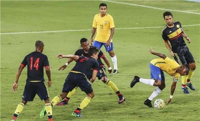 جانب من المباراة