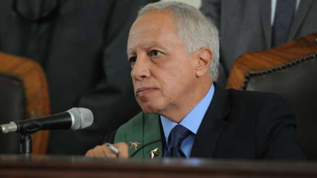 المستشار معتز خفاجى رئيس المحكمة