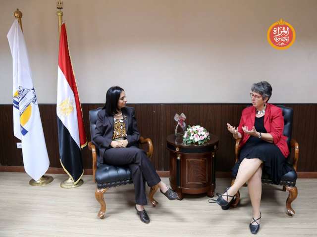 «مرسي» تلتقي بوفد الخارجية الهولندية لبحث سبل التعاون