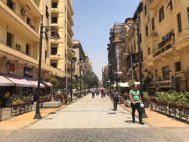 شارع الألفي بعد تطويره