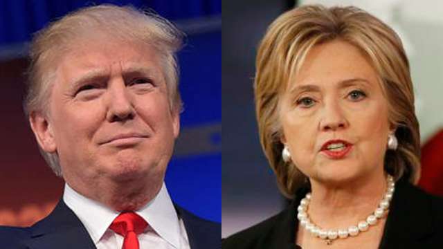هيلاري وترامب 