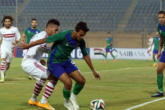 بث مباشر لمباراة الزمالك ومصر المقاصة