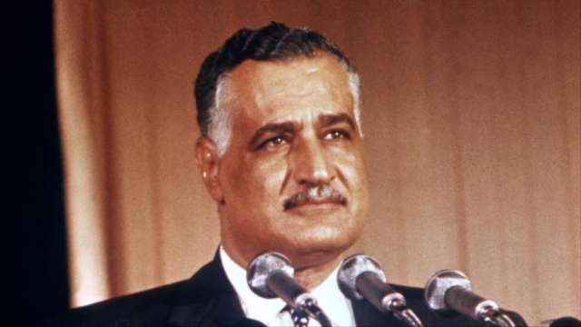 الزعيم الراحل جمال عبدالناصر