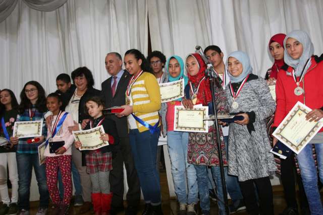 ا تكرم الفائزينفي مسابقة (مازال النيل يجري)