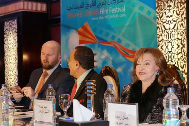 بدء المؤتمر الصحفي لمهرجان شرم الشيخ السينمائي