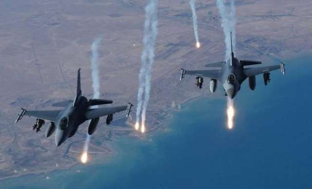 القوات الجوية العراقية تدمر مركز قيادة داعش في سوريا