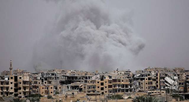سماع دوي انفجار قرب القاعدة العسكرية الفرنسية الأمريكية شمال سوريا