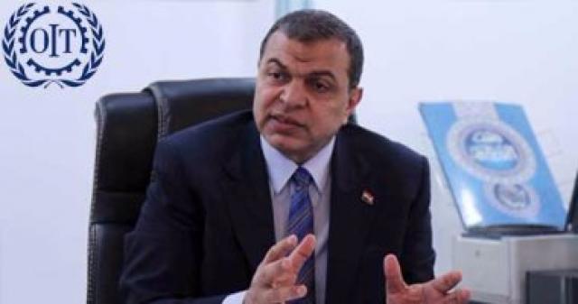 وزير القوى العاملة، محمد سعفان