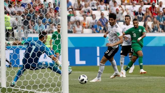 لقطة هدف السعودية الثاني