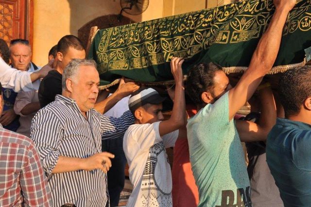 تشيع جثمان الراحله هياتم