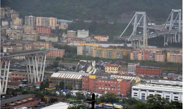 شركة «أوتوستراد» الإيطالية: سيتم التحقيق في أسباب انهيار جسر «جنوة»
