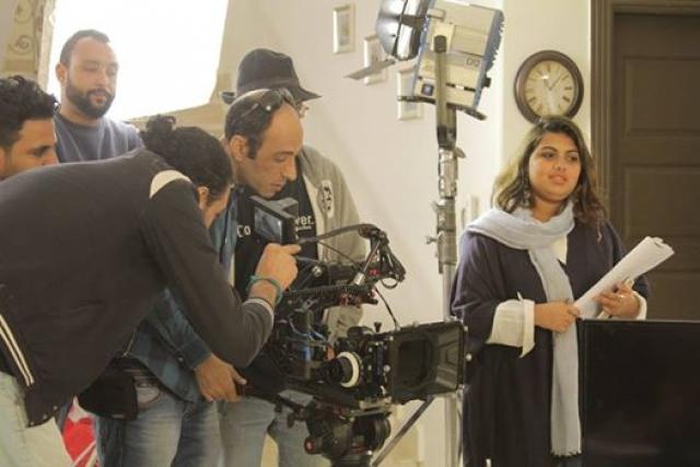 كواليس تصوير فيلم أسوار عالية