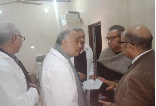 وكيل وزارة الصحة بأسيوط يتفقد مستشفى القوصية