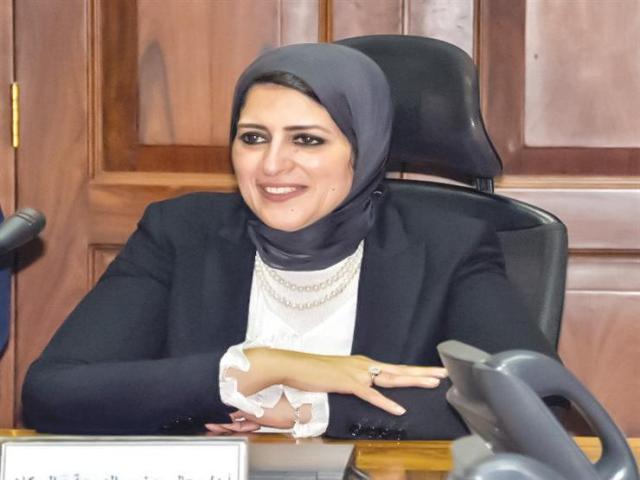 وزيرة الصحة تتففد أعمال تطوير مستشفى بور فؤاد العام