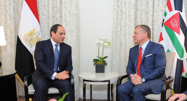 السيسي وملك الأردن