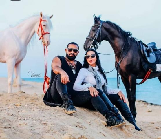 سمية الخشاب وأحمد سعد