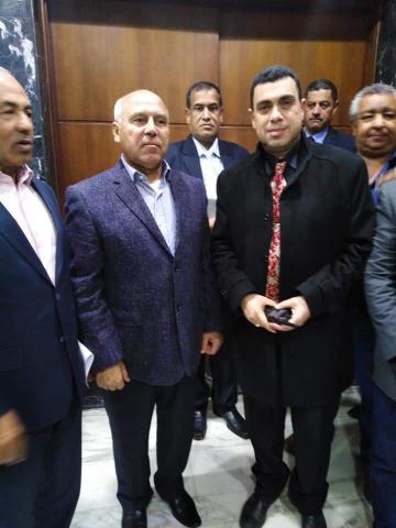 رئيس حي الشرابية مع وزير النقل