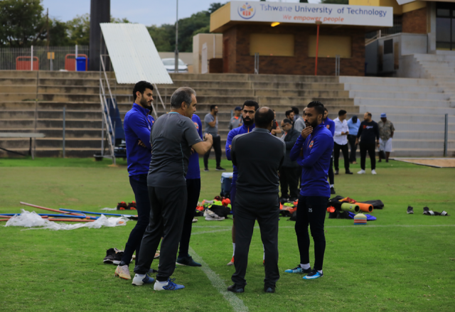 لقطة بعد التدريب