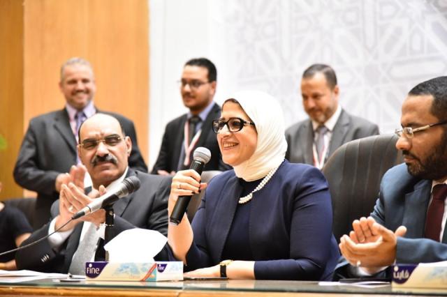 وزيرة الصحة تعلن فوز مصر للعام الثاني برئاسة المكتب التنفيذي لوزراء الصحة العرب
