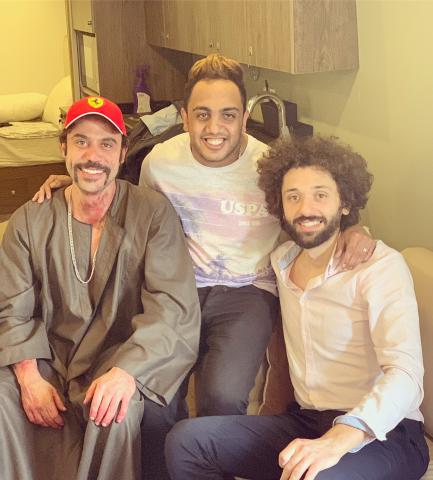 محمد إمام و كريم محمود عبدالعزيز و أوس أوس