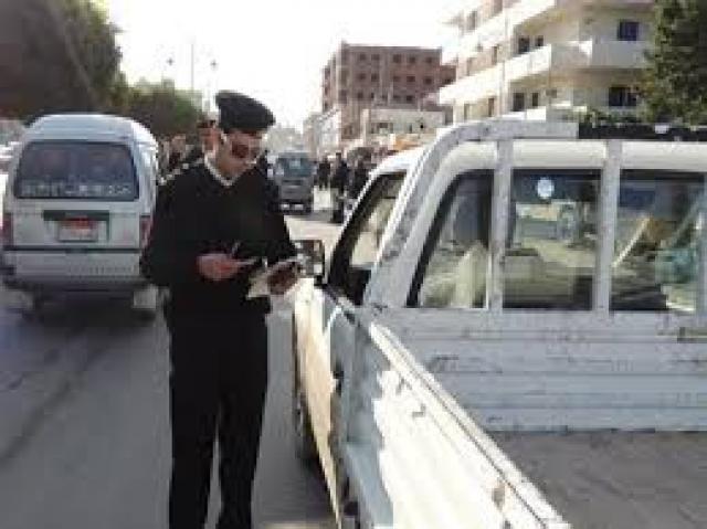 مخالفة مرورية متنوعة