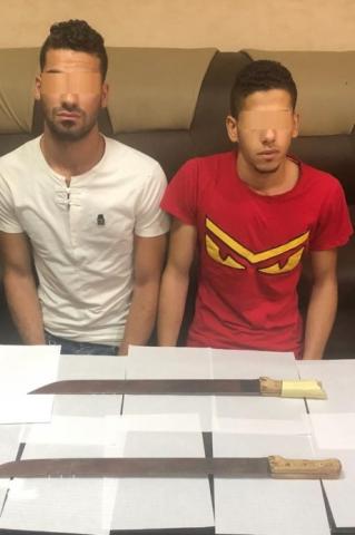 ضبط عاطلين بمدينة السلام بالقاهرة