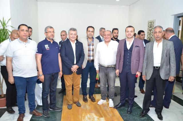   وفد البرلمان يتفقد مطار برج العرب قبل انطلاق أمم إفريقيا
