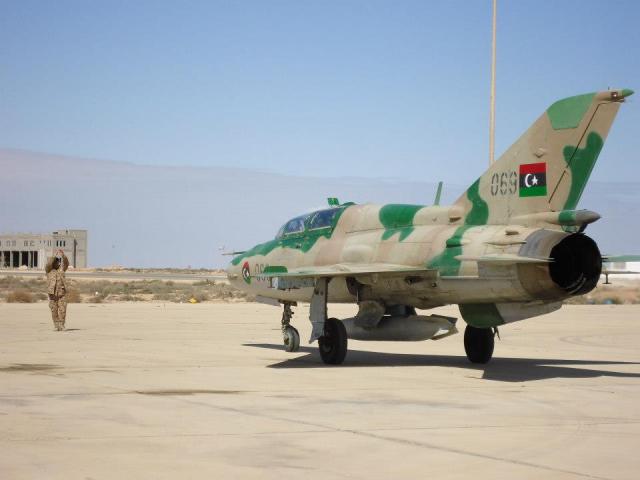 طائرة ليبية