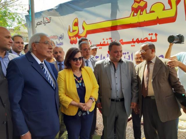 محافظ الدقهلية ونائب وزير الزراعة