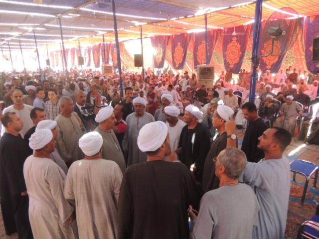 الأجهزة الأمنية بقنا تنجح فى إتمام الصلح 