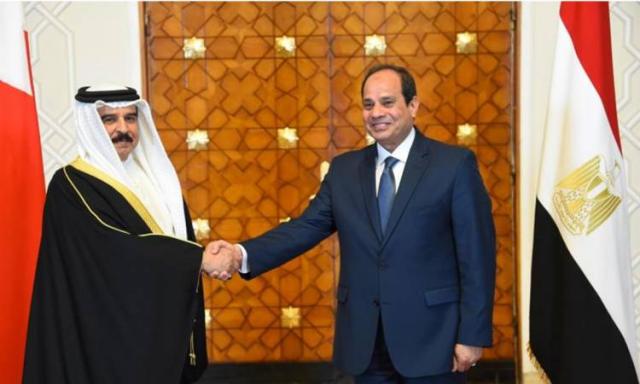 السيسي وملك البحرين
