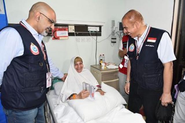 الصحة: عيادات البعثة الطبية للحج بمكة والمدينة استقبلت 53775 حاجا مصريا
