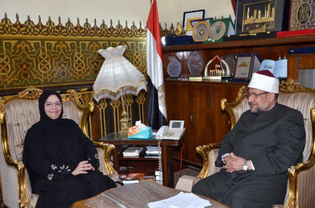 الأوقاف تستقبل مدير المكتب الكويتي للمشروعات الخيرية بالقاهرة
