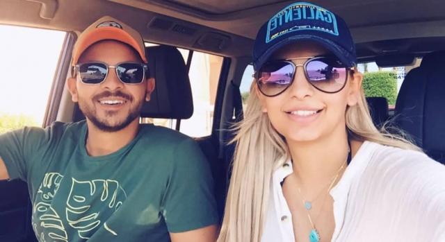 مي حلمي ومحمد رشاد