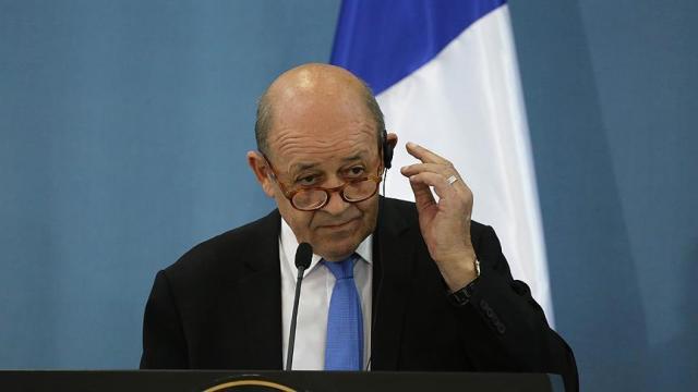 وزير الخارجية الفرنسي