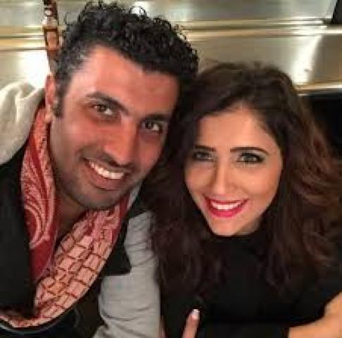 محمد سامي ووزوجته الفنانة مي عمر