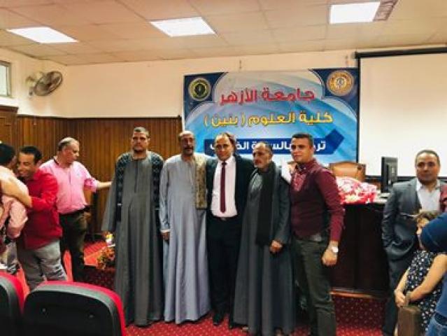 الباحث محمد أنور يحصل على درجة الماجستير في استخدام تقنيات الاستشعارعن بعد