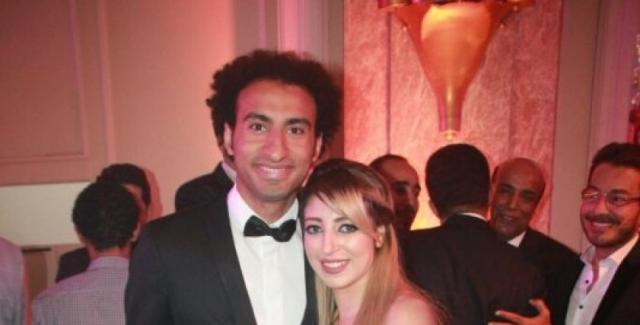 علي ربيع وزوجته السابقة