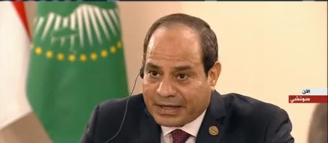 الرئيس عبد الفتاح السيسي