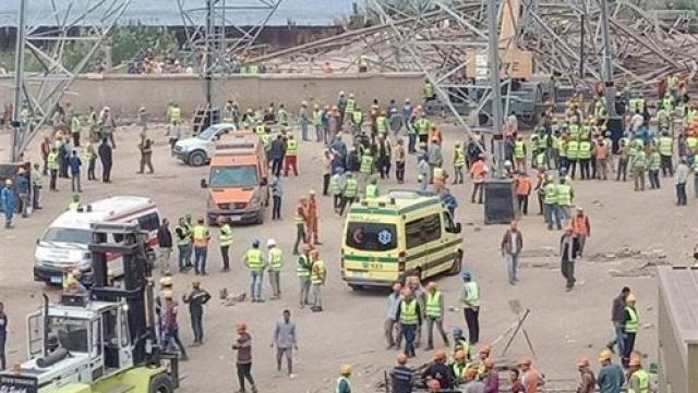 الصحة: وفاة 4 مواطنين وإصابة 3 آخرين في انهيار برج كهرباء بأوسيم