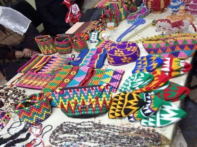 جانب من المعروضات التراثية