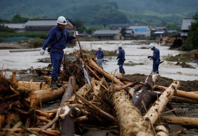 أمطار غزيرة تضرب مقاطعة تشيبا اليابانية وإجلاء مئات الآلاف