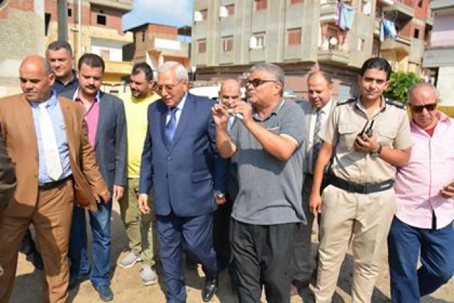 محافظ الدقهلية يتفقد استاد دكرنس الرياضي