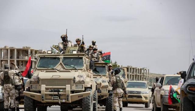 الجيش الليبي يدمر قاعدة لتجهيز الطائرات المسيرة بمصراتة