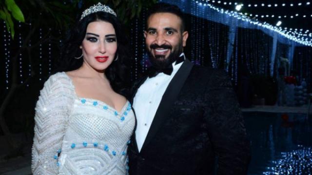 أحمد سعد وسمية الخشاب 