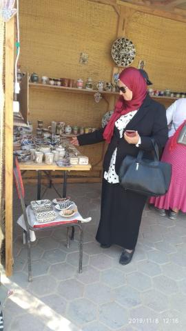 التضامن تشارك بمهرجان تونس لأعمال الخزف والفخار والحرف اليدوية بالفيوم