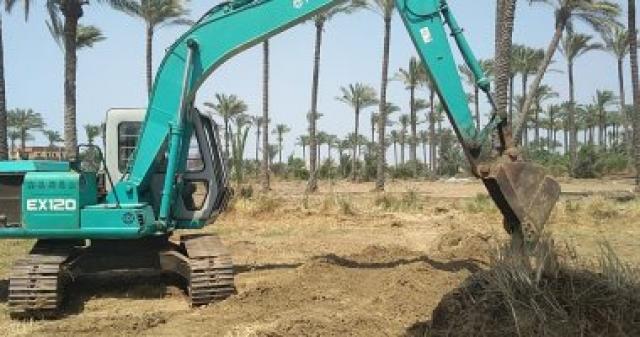 إزالة التعديات على الأراضى الزراعية