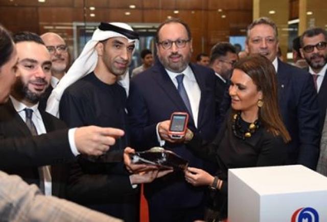 وزيرة الاستثمار تفتح سيتي سنتر الماظة